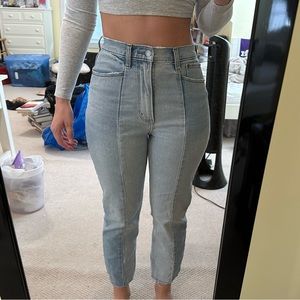 Abercrombie and Fitch Curve Love Ultra High Rise Mom Jean